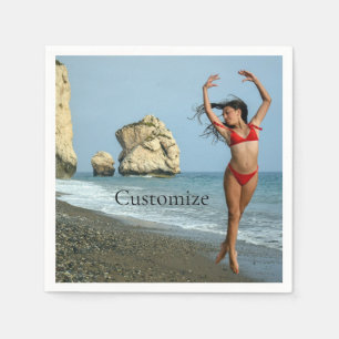 Servilleta De Papel Modelo bikini bailando Thunder_Cove