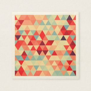 Servilleta De Papel Modelo bonito II del triángulo + sus ideas