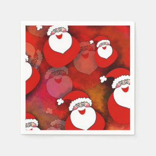 Servilleta De Papel Modelo de Santa