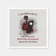 Modern Baseball Catching Fifty Cumpleaños 50 del H