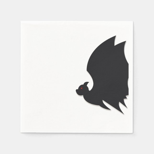Servilleta De Papel Modern bat (Anverso)
