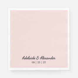 Servilleta De Papel Modern Pink Blush