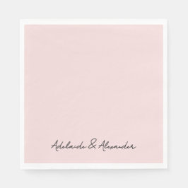 Servilleta De Papel Modern Pink Blush