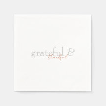 Moderna Terracota y Verde Agradecimiento II