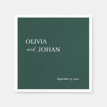 Moderna y Minimalista | Boda Emerald Green