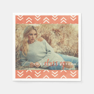 Servilleta De Papel Modernas toallas de papel para graduados de flecha