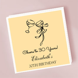 Servilleta De Papel Moderno beige vitorea a servilletas de cumpleaños