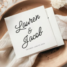 Moderno Boda Minimalista mínimo negro y blanco
