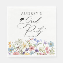 Moderno Fiesta de Grado Floral Floral Wildflowers