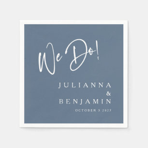 Servilleta De Papel Moderno hacemos Boda elegante Personalizado de piz