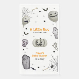 Servilleta De Papel Moderno niño fantasma Halloween Baby Shower