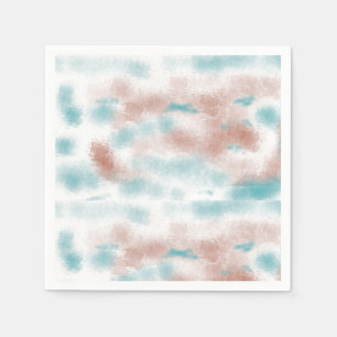 Servilleta De Papel Moderno Resumen Nubes Papel Napkin
