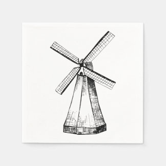 Servilleta De Papel Molino de viento