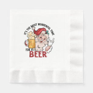 Servilleta De Papel Momento más maravilloso para una cerveza