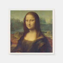 Servilleta De Papel Mona Lisa by Leonardo Da Vinci