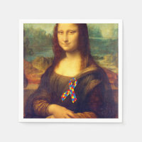 Mona Lisa Con Cinta De Rompecabezas