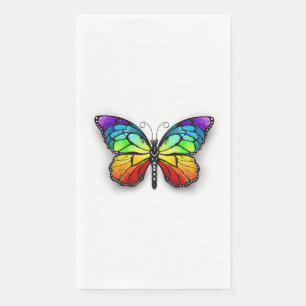 Servilleta De Papel Monarca de mariposa arco iris