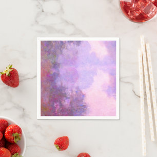 Servilleta De Papel Monet - Buenos días en el Sena