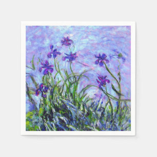 Servilleta De Papel Monet Lilac Irises