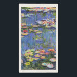 Servilleta De Papel Monet - Lilies de agua, 1916,<br><div class="desc">Famoso cuadro de Claude Monet,  Water Lilies,  1916</div>