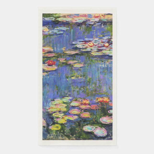 Servilleta De Papel Monet - Lilies de agua, 1916, (Anverso)