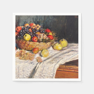 Servilleta De Papel Monet - manzanas y uvas,