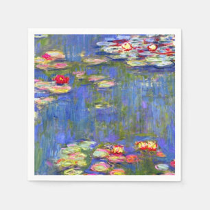 Servilleta De Papel Monet Water Lilies