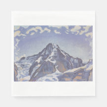 Monje Monje Con Nubes (Ferdinand Hodler)