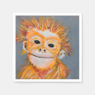 Servilleta De Papel Monkey Napkins