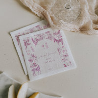 Mono Safari Encantador Toile de Jouy | Baby Shower