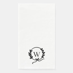 Servilleta De Papel Monograma de correa de cadera caprichoso