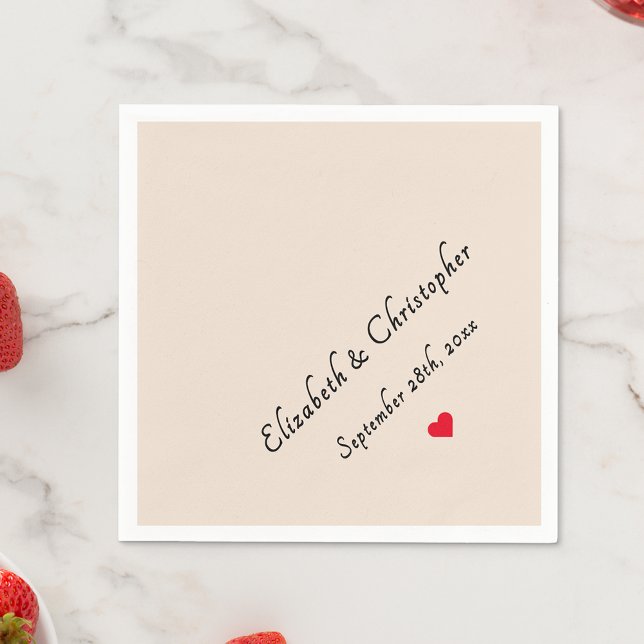 Servilleta De Papel Monograma Rústico Boda Tierra Fecha Fiesta Cóctel (Monogram Rustic Earth Wedding Date Party Cocktail Napkins)