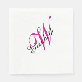 Servilleta De Papel Monogramado