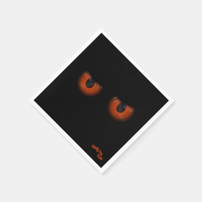 Servilleta De Papel Monster Bash Halloween (Borde)