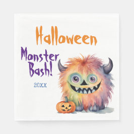 Servilleta De Papel Monster Bash Halloween Party