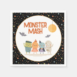 Servilleta De Papel Monster Mash Kids Halloween