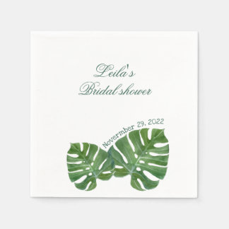 Servilleta De Papel Monstera fiesta