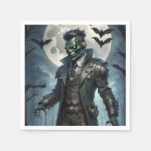 Monstruo de Frankenstein Steampunk de Halloween