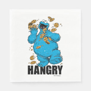 Servilleta De Papel Monstruo de la cocina retro   Hangry