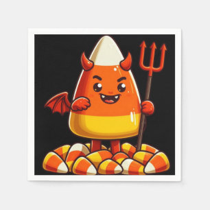 Servilleta De Papel Monstruo de maíz dulce de Halloween