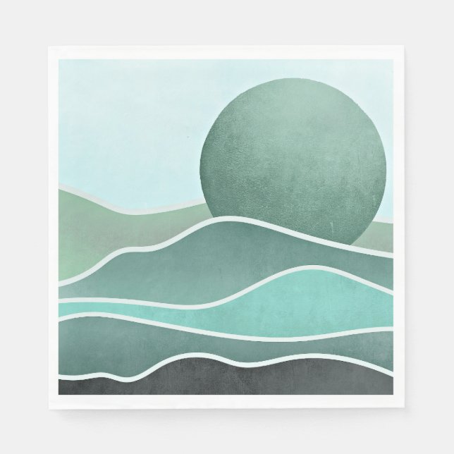 Servilleta De Papel Montaña Boho (Anverso)