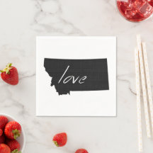 Montana Love Paper Fiestas Napkins