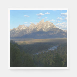 Servilleta De Papel Montañas Jackson Hole (Parque Nacional del Gran Te