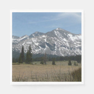 Servilleta De Papel Montañas Sierra Nevada I desde Yosemite