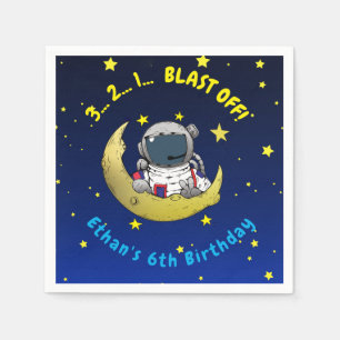 Servilleta De Papel Moon Adventure