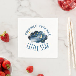 Servilleta De Papel Moon and Stars Twinkle Twinkle Little Star Napkins