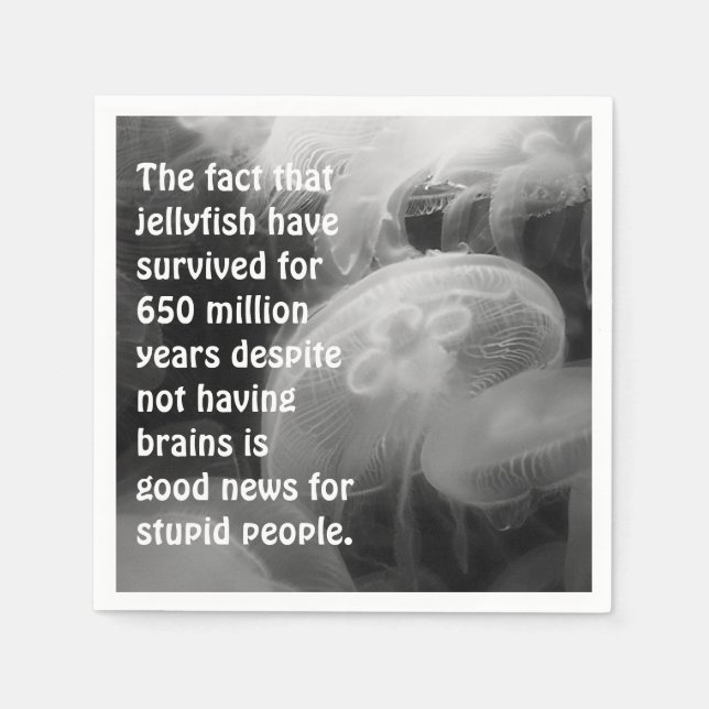 Servilleta De Papel Moon Jellyfish (Anverso)