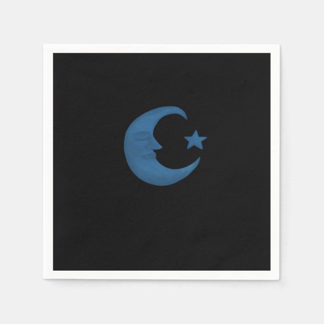 Servilleta De Papel Moon Whimsigoth (Anverso)