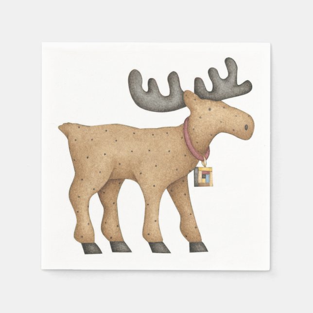 Servilleta De Papel Moose (Anverso)