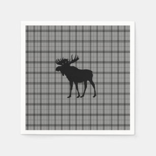 Servilleta De Papel Moose Gray Plough